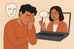 Онлайн-консультация, если вы боитесь быть собой и всё время примеряете чужие роли