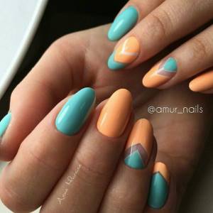 30 new peach manicures with gel polish