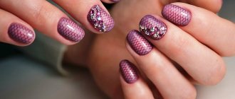 Airbrush on nails - fashionable manicure ideas for nails of any length and shape