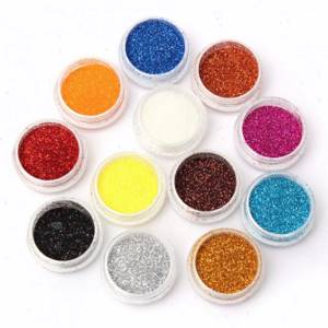 acrylic powder with glitter