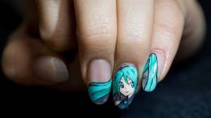 anime manicure