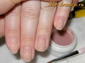 Biogel for nails at home video