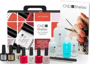 CND Shellac set for covering nails with shellac