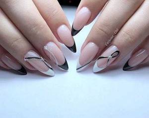Colored French 2022: 85 fashionable manicure ideas photo No. 65