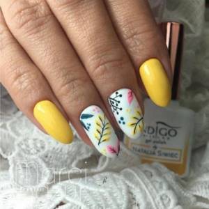 Floral manicure 2022: TOP 250 best design ideas (new items)