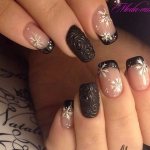Black nail design 2018 photo news