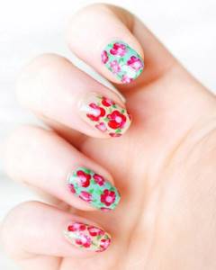 Nail design “Flowers”: floral manicure ideas with photos, new items for 2018