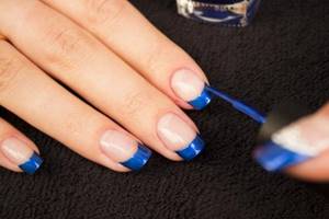 Blue nail design photos new items