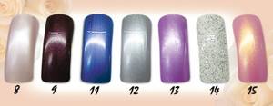 EL Corazon Express effect nail polish 8,9,11,12,13,14(Dalmatian),15