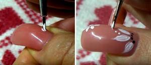 Stages of nail painting