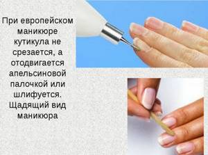 European manicure. What is it, technology, photo 