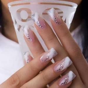 French manicure 2016 fashion trends photo