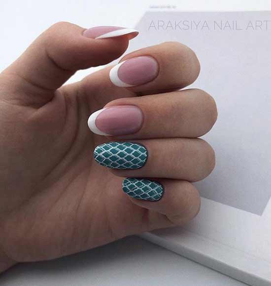French with stamping