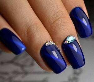 Gel polish Cat&#39;s eye on nails. Photos, what it is, how to apply, 5D, trends, designs 
