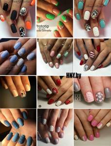 New Year&#39;s manicure ideas 2022: knitted manicure for the New Year
