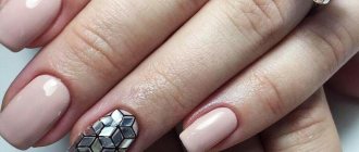 using foil in manicure