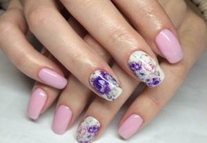 How to apply shellac stickers on nails step by step?