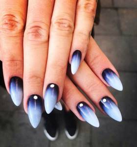 How to make ombre nails step by step