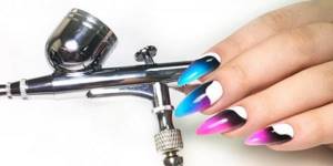 How to choose an airbrush for nail design - parameters