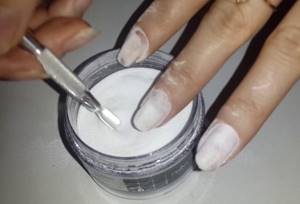How to level the nail plate on the legs and arms with a base, biogel, Kodi gel, Bluesky, Oxy