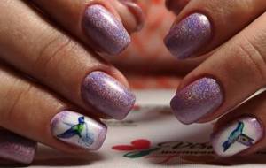 What designs can be made with watercolors on nails: photos and stages of painting