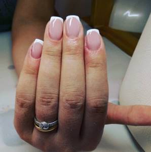 classic french manicure