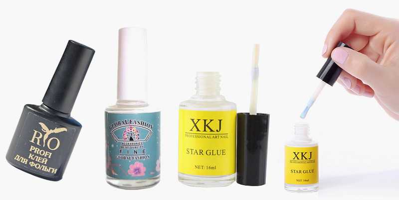 Glue for use in cosmetology photo