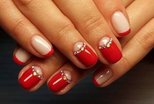 Beautiful gel manicure