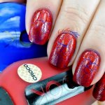 Red and blue manicure – 30 photo ideas for the most fashionable design