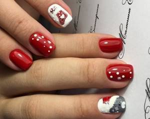 red-nails-with-pattern (35)