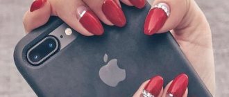 Red manicure 2021-2022: (300 photos of the best designs)