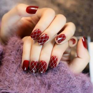 Red manicure 2021-2022: (300 photos of the best designs)