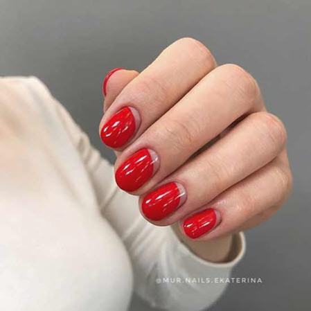 Red manicure 2021-2022: (300 photos of the best designs)