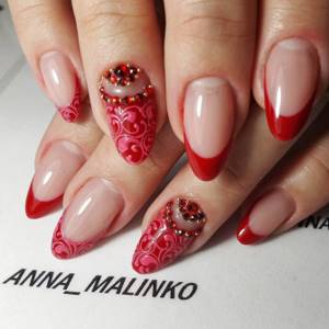 Lace manicure 2022: TOP 200 best design ideas (new items)