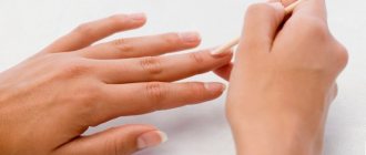 Manicure for beginners, how to remove cuticles?