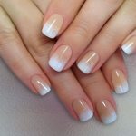 Manicure with gel polish