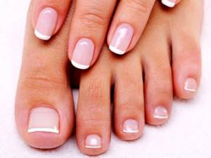 Manicure and pedicure with biogel at home