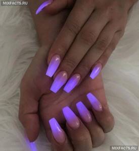 Manicure with glow-in-the-dark polish – the best brands and ideas