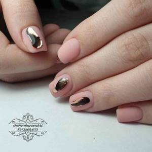 Soft square manicure 2022-2023: fashionable designs and tips for implementation (130 photos)