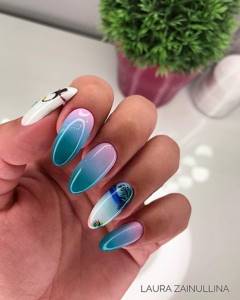 Manicure at sea 2022: photos of the 150 best ideas (new items)