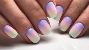 ombre manicure