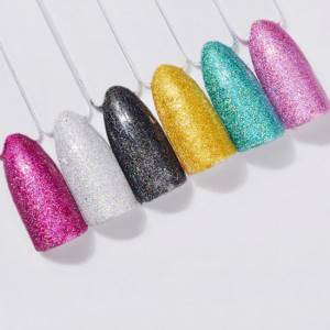 Glitter manicure: how to do it? (photo step by step) 