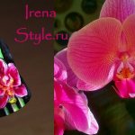 Маникюр с орхидеями фото 2021 весенние идеи варианты
