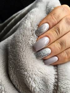 Gray manicure 2022: TOP 200 best design ideas (new items)