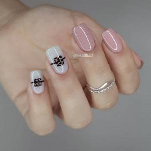 Gray manicure 2022: TOP 200 best design ideas (new items)