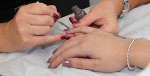 shellac manicure photo