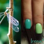 Manicure with dragonfly 2021 photos new options 115 ideas
