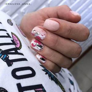 Manicure in Tiffany style 2022 design (54 photos of new products)