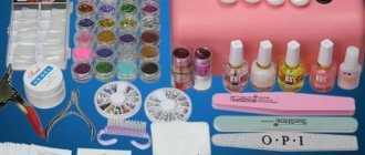 Materials for nail art and nail decoration