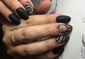 Matte gel polish for short nails. Technique, photo, design, how to do a manicure at home 